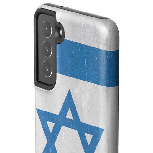 Israel Flag Distressed Galaxy S21 5G Pro Case